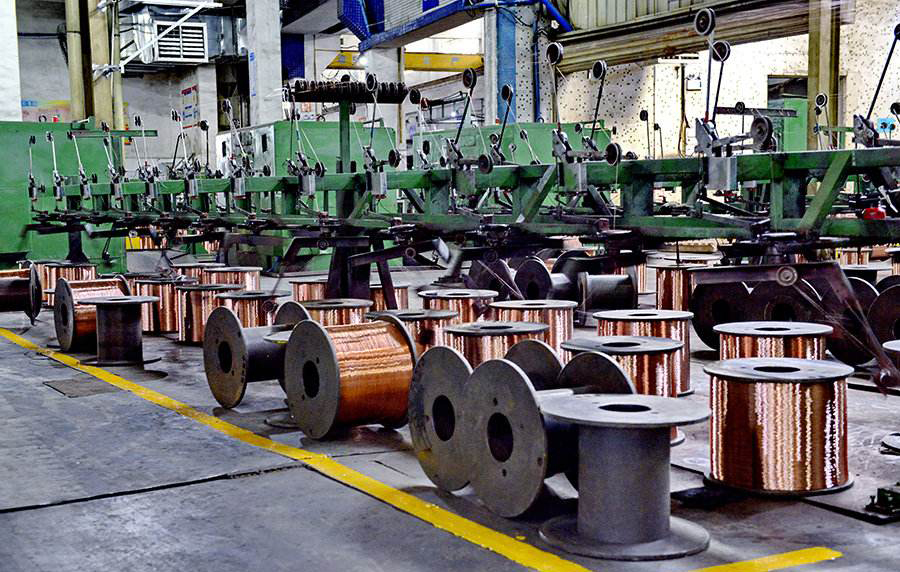 多股無(wú)氧銅導(dǎo)體束絲